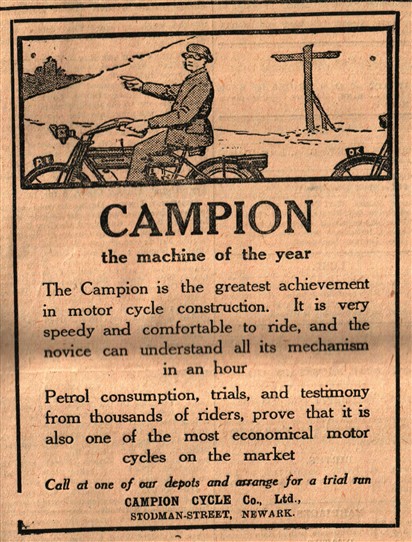 Campion NH Oct 1914